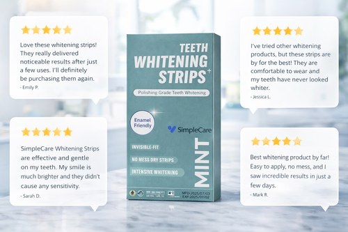 MINT TEETH WHITENING STRIPS